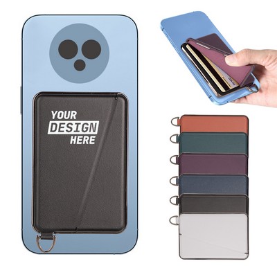 PU Leather Magnetic Card Holder