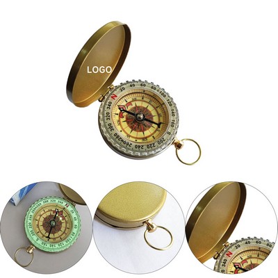 Camping Survival Compass Metal