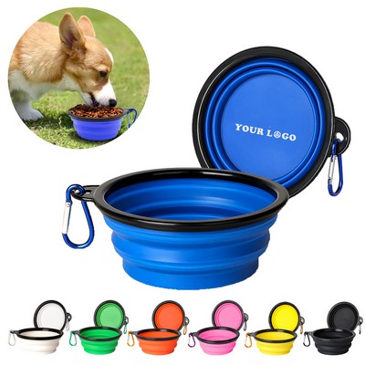 Silicone Collapsible Pet Drink Bowls