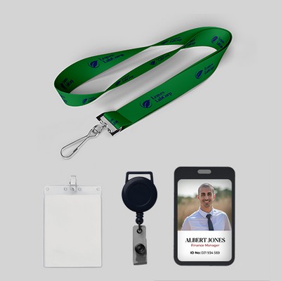 3/4" Price Saver Lanyard with J-Hook-B