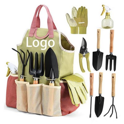Outdoor 9-Piece Garden Tool Set
