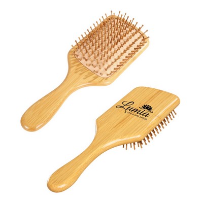 Bamboo Paddle Hair Brush