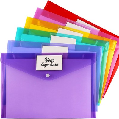Clear Document Organizer Folders