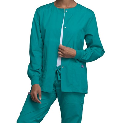 Cherokee - Workwear Originals - Women's 3-Pocket Snap Front Jacket