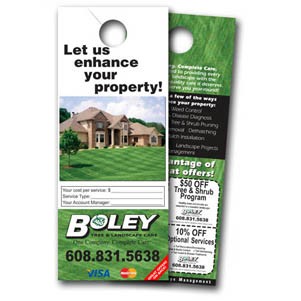 Full-Color Door Hangers | 3.5" x 8.5" | Marketing Hangers