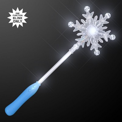 Light Up Snowflake Wand - BLANK