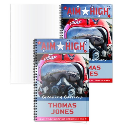 Wire Bound Vue Journal, Medium 5-11/16" x 8-3/4"