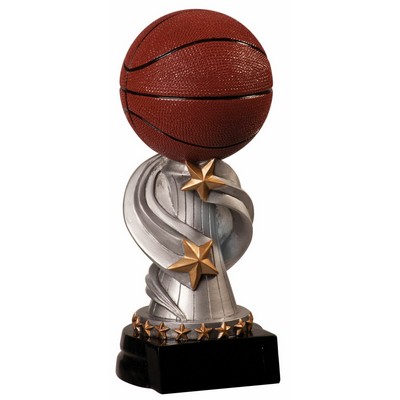 Basketball Encore Resin Award - 5 3/4" Tall