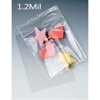 1.25 Mil Lay Flat Polyethylene Bag (2"x6")