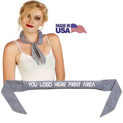 Cooling Scarf Light Gray