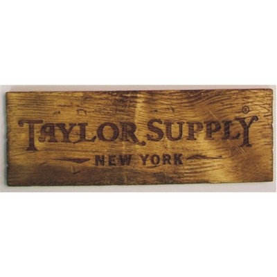 Custom Hardwood Signs