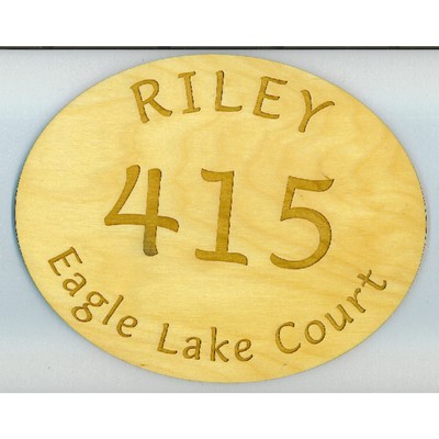 Custom Hardwood Signs