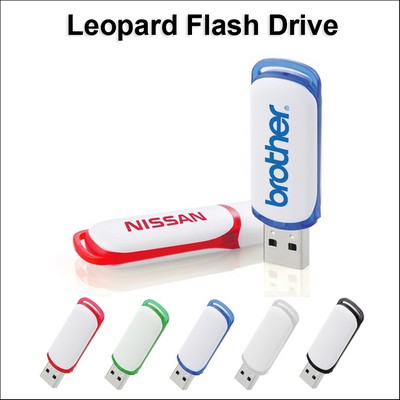 Leopard Flash Drive - 4 GB Memory