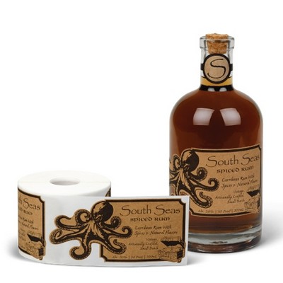 One Color freeform™ Labels (16½ to 20.49 Square Inches)