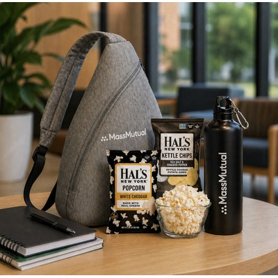 Welcome Employee Sling Bag, Bottle & Snacks