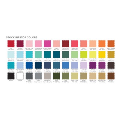 Ripstop Supply Pouches - Left of Center (Tall)