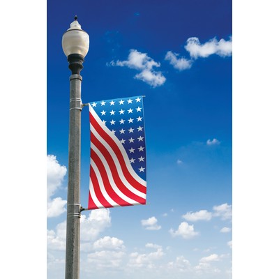 Giant Stock Message Single Pole Banner Kit (Double Sided)