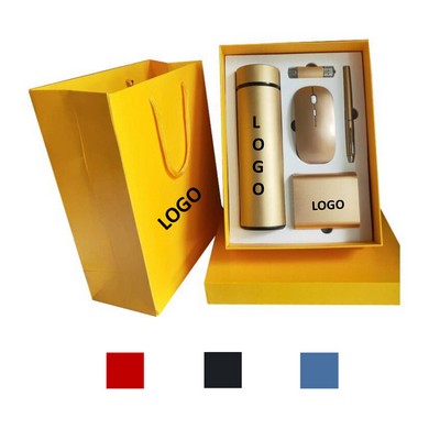 Business Set Tumbler Power Bank Pen Mouse Usb Drive