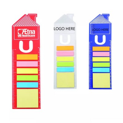 House Shaped Bookmark w/Sticky Notes