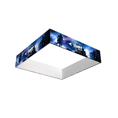 Square Premier Hanging Banner Single-Sided - 8'x2' - GRAPHIC ONLY