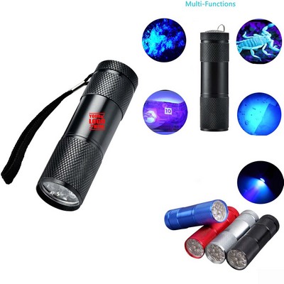 Portable Mini LED UV Flashlight