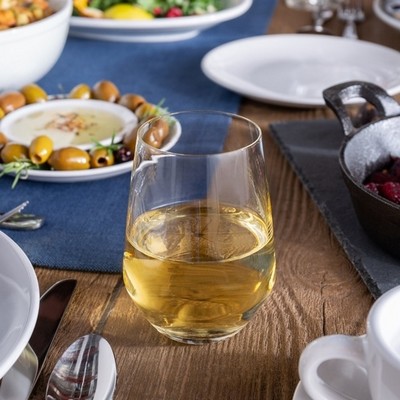 Laser Engraved Radiance 12 oz. Tall Stemless Wine Glass