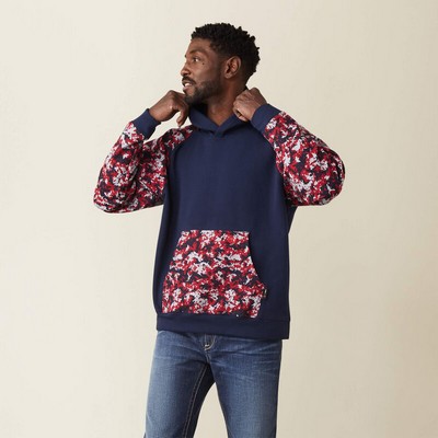 Ariat® Men's Alloy Patriot Blue FR DuraStretch™ Patriot Hoodie
