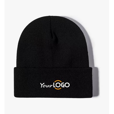 Acrylic Knit Cuff Beanie