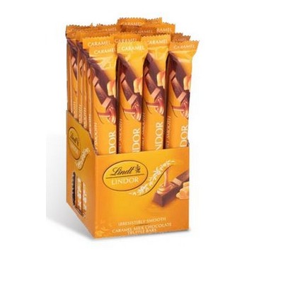24 Pc Lindt LINDOR Caramel Chocolate Truffle Bars