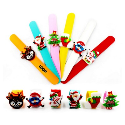 Christmas Silicone Slap Bracelet