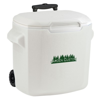 28-Quart Coleman® Performance Wheeled Cooler - white