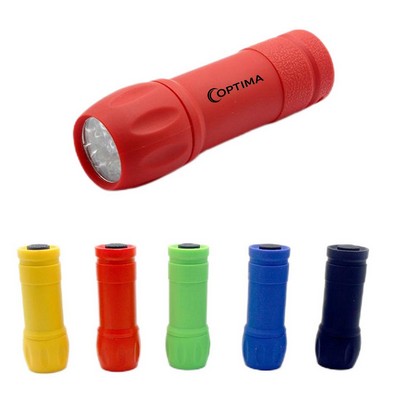 9 LED Handheld Flashlights with lanyards