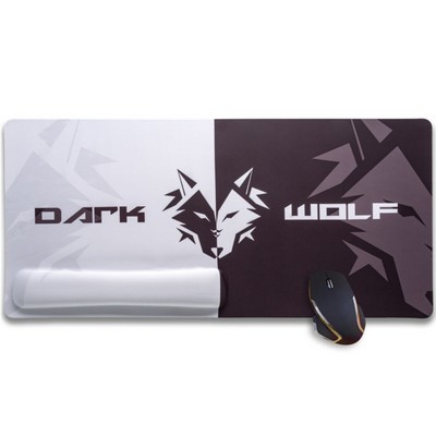 145 X 315" Custom Gaming Mouse Pads With Foam Wrist Pad