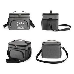 Collapsible Leakproof Lunch Bag w/ Adjustable Shoulder Strap