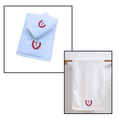 100% Cotton Elegance Embroidery Towel 14" X 30"