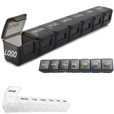 Weekly Vitamin Organizer 7 Days Pill Box
