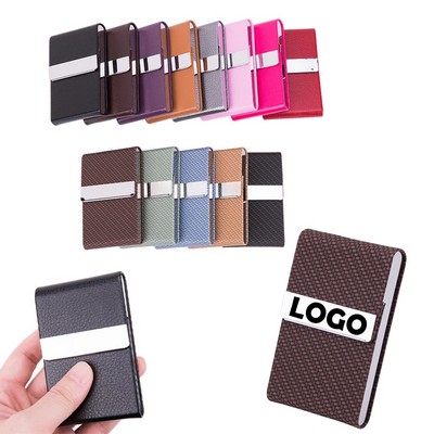 Professional PU Leather Pocket Card Organizer