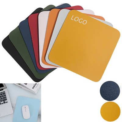 Double Sided Pu Leather Mouse Pad