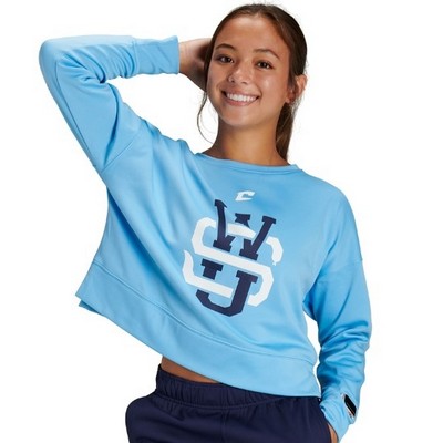 Lineup Fleece Womens Crop Crew