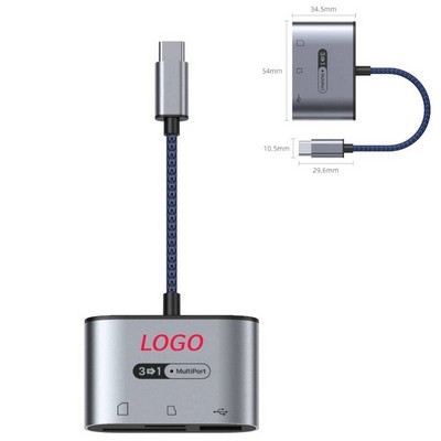 SD/TF + USB 3.0 3" 1 OTG card reader
