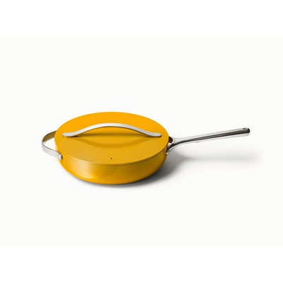 Caraway 4.5Qt Nonstick Ceramic Saute Pan W/ Lid Marigold