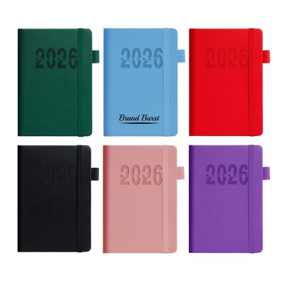 2026 Jan - Dec A5 Bandaged Daily Planner
