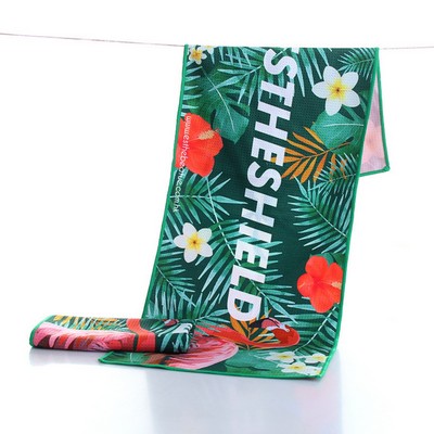Custom Advertising Sports Microfiber Rally Towel