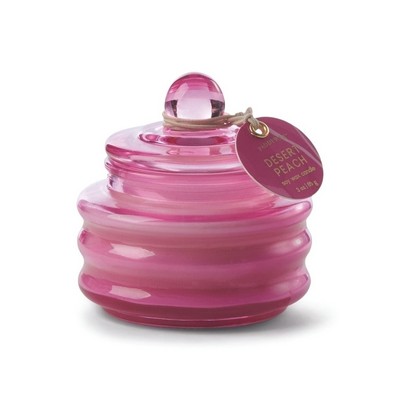 Beam 3 Oz Fuchsia Pink Glass - Desert Peach
