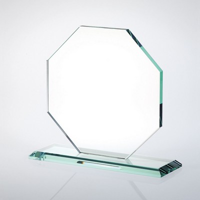 6" Jade Octagon on Jade base