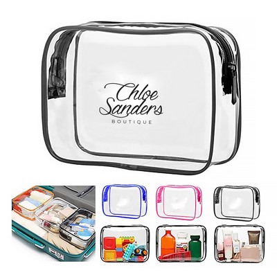 Clear PVC Travel Toiletry Bag