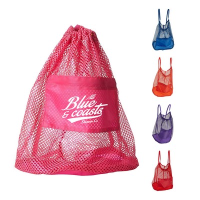 Nylon Market Mesh Tote Bag