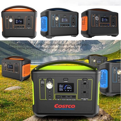 Portable 600W 153600mAh Emergency Power Station
