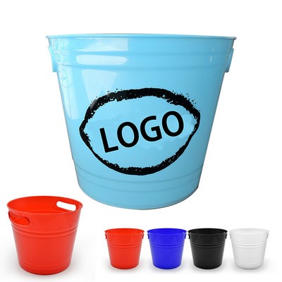 170 Oz. Plastic Storage Ice Bucket with Handles