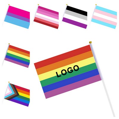 Hand-Waving Flag